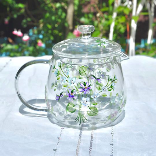 ☆彡「ご好評につき追加！」☆彡【Creemaが初出品】耐熱ポット（ミニブーケ）