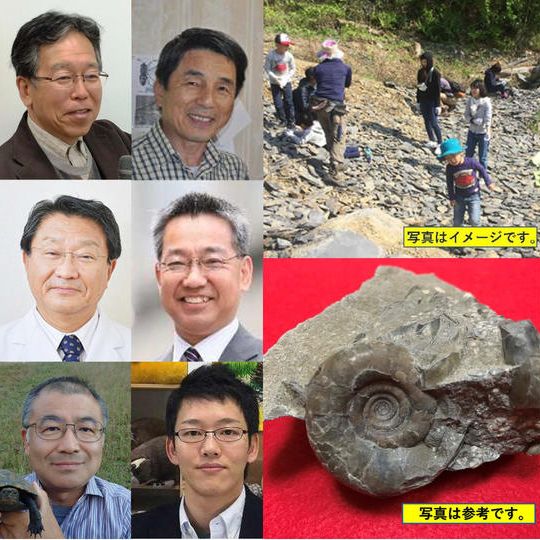 【全力応援コースA】スペシャルオンライン講座&ワークショップ発掘体験付き&実物化石(発掘調査報告書、短信・動画付き)