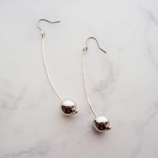 ふりこNo.2ピアス（Silver)