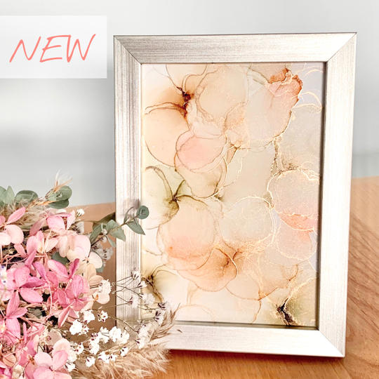 セミオーダー アルコールインクアート♪