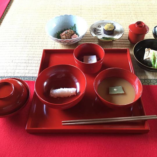 茶室開き参加権(正午の茶事)+寄付者札+お礼メール