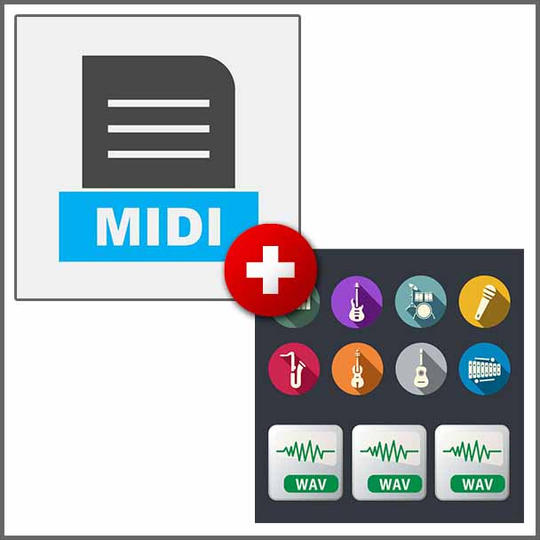 楽曲のMIDIデータ & オーディオ・パラデータのダウンロード権