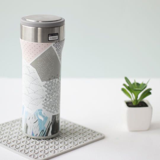 Swanz 磁器製 KOKORO フラスク 450ml ファンタジーライト 水筒 ボトル