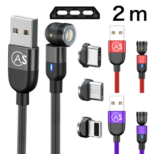【単品】540°turnマグネットケーブル 2m