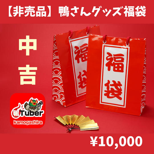 【非売品】鴨さん福袋〜中吉〜【限定8セット】※鴨さんの書籍付き