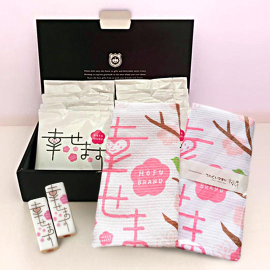 ④防府市特産品(幸せますグッズ)詰め合わせ＋ご支援へのお礼のメール＋読売新聞にお名前掲載