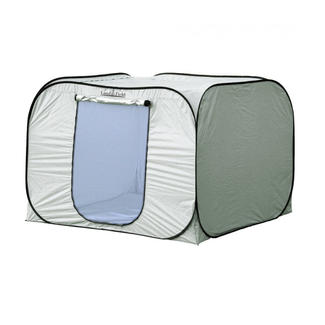 避難用にもなるワンタッチ プライベートテント