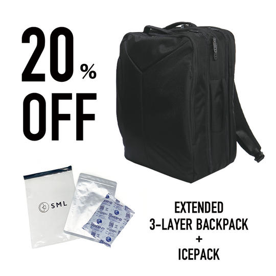 【リュック+アイスパック】先行販売20%OFF/BLACK