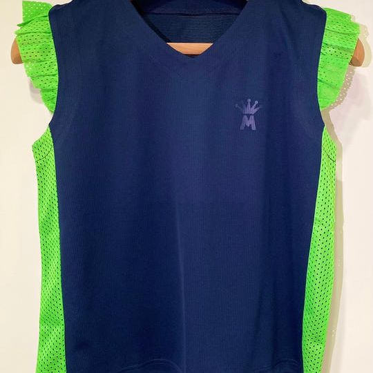 【Vネックシャツ】１枚　カラー：２種類