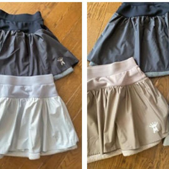 【フリーススコート】１枚　カラー：３種類