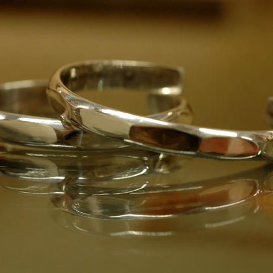 シルバー９５０　バングル　【製作体験】