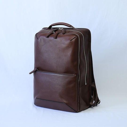【早割20%OFF】本革リュック(ブラウン)