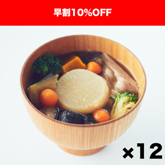 【早割10％OFF】MISOVATION 12食セット（配送料込み）
