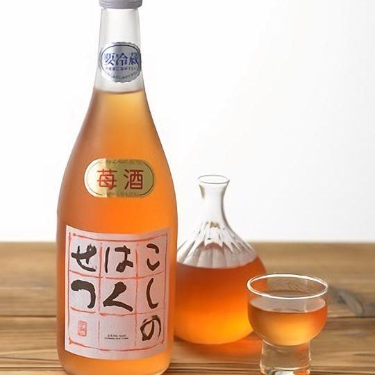 こしのはくせつ　苺酒（いちござけ）720ml