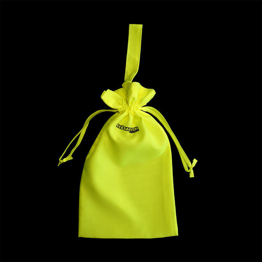 目立つ!蛍光シューズ入れ(黄)