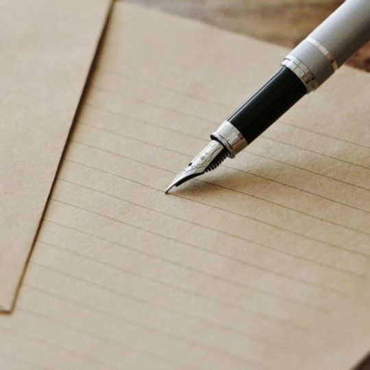 お礼のお手紙〜ただただ応援〜