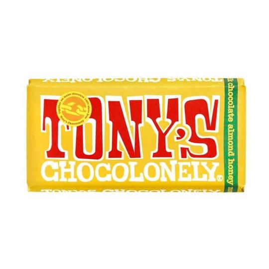 トニーズチョコロンリー　ミルクチョコレート　32%アーモンドハニーヌガー