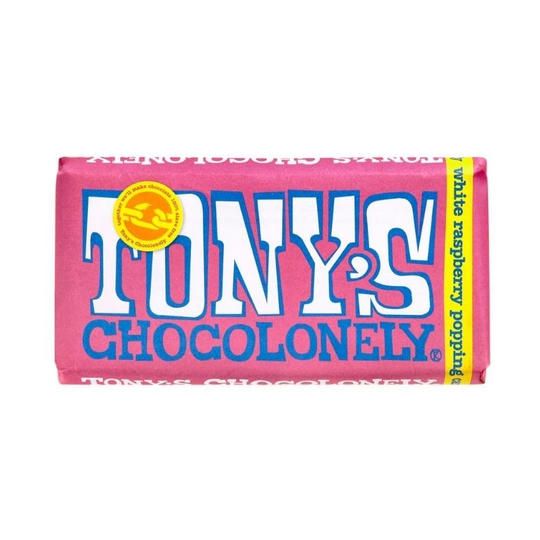 トニーズチョコロンリー　ホワイトチョコレートラズベリーポッピングキャンディー