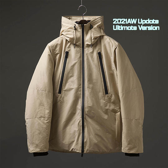 2021年版 NEW最強手ぶらダウンジャケット ベージュMサイズ