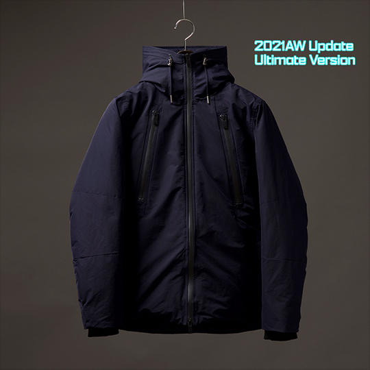 2021年版 NEW最強手ぶらダウンジャケット ネイビーMサイズ