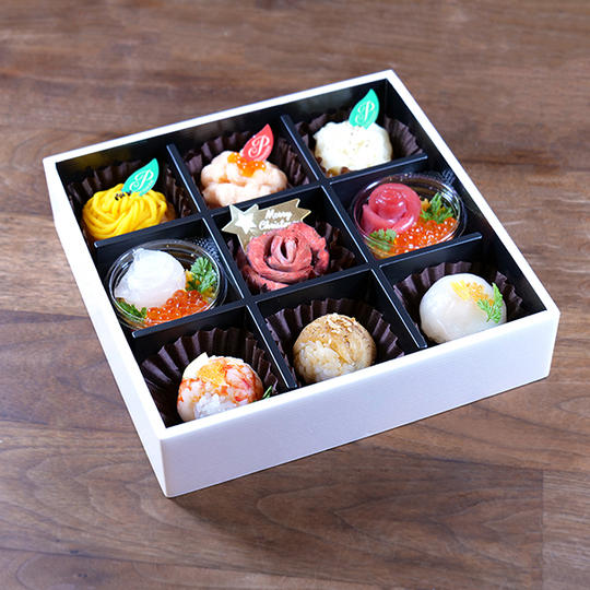 クリスマスデコ寿司1個