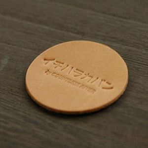 イチハラカバン　素材を確かめるレザーシール