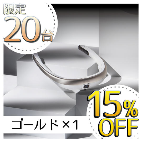 【15%OFF】FITT360PB ゴールド1台