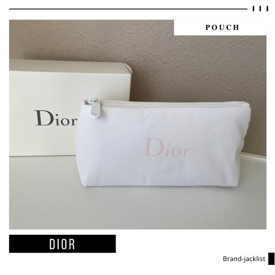 【新品】Diorノベルティ2021コスメポーチ Parfums Dior BEAUTE フルーフィー