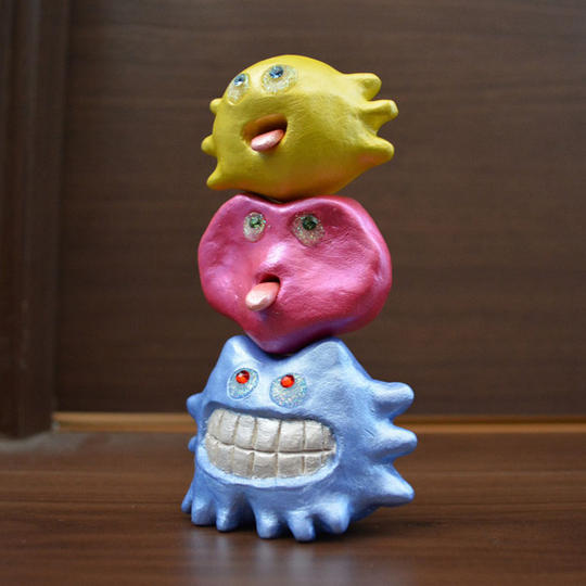 「ある惑星の生き物」立体パズル【トーテムポール】1点