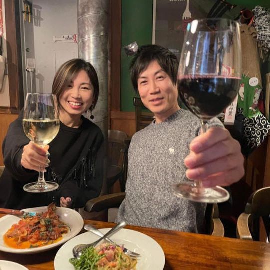 ◯福岡夫妻と一緒に飲みましょう!
