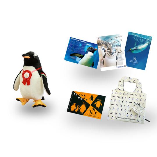 20周年記念ジェンツーペンギン日本製ぬいぐるみセット