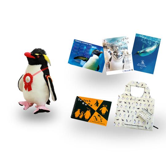 20周年記念キタイワトビペンギン日本製ぬいぐるみセット