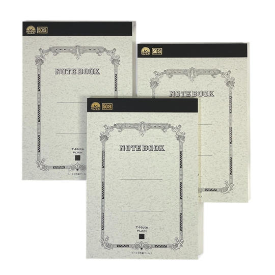 ツバメモ A5　3冊セット（無地）