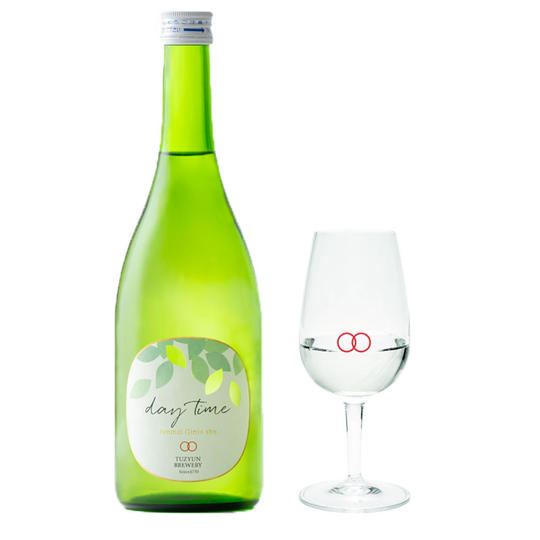 【純米吟醸day time　ソムリエグラス付き】 をだれよりも早くお届けします。