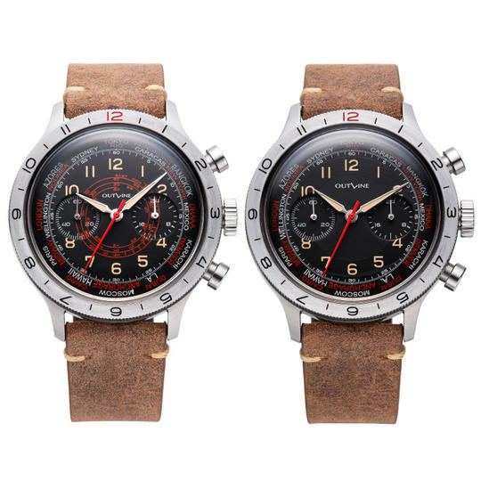 Ref.YK20221-1BL＆Ref.YK20221-2BL（スネイル）+ナイロンベルト（25％OFF）