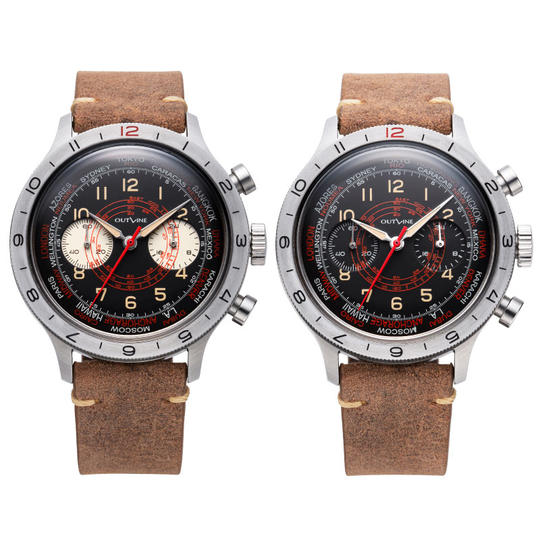 Ref.YK20221-2BL（スネイル）＆Ref.YK20221-3IV（スネイル）+ナイロンベルト（25％OFF）