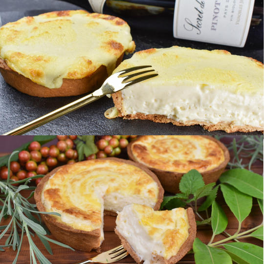 『とろまろチーズタルト』『プレミアムとろまろチーズタルト』食べ比べセット(各1台)