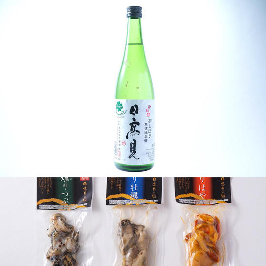 海底熟成酒 1本&おつまみコース（燻り牡蠣、つぶ、ホヤ）