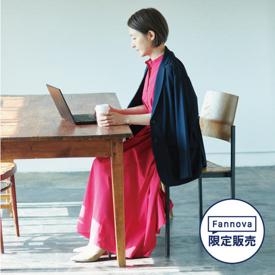 涼感ワンピ（フューシャピンク）