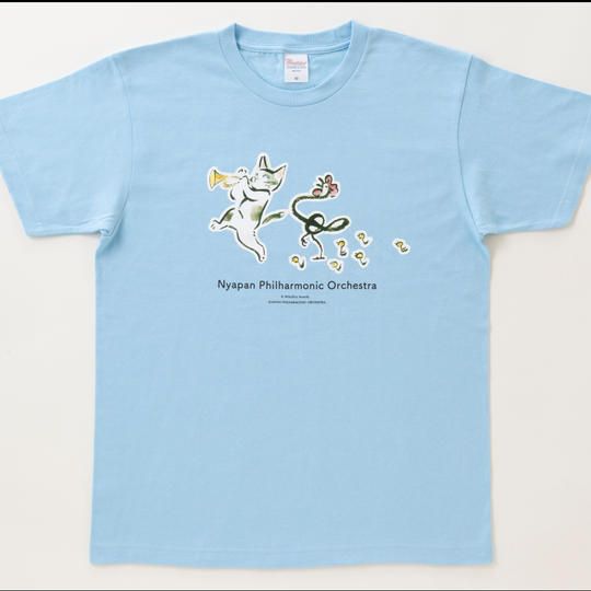 【オリジナルグッズ】 日本フィルTシャツ2022（サイズ・色選択）　＋CD(インキネン指揮：新世界）