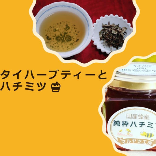 タイのハーブティー&市原の養蜂家杉田さんの単花蜜2種類セット