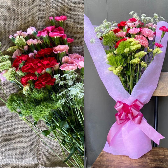 【母の日特別プラン】カーネーションメインの切り花OR花束