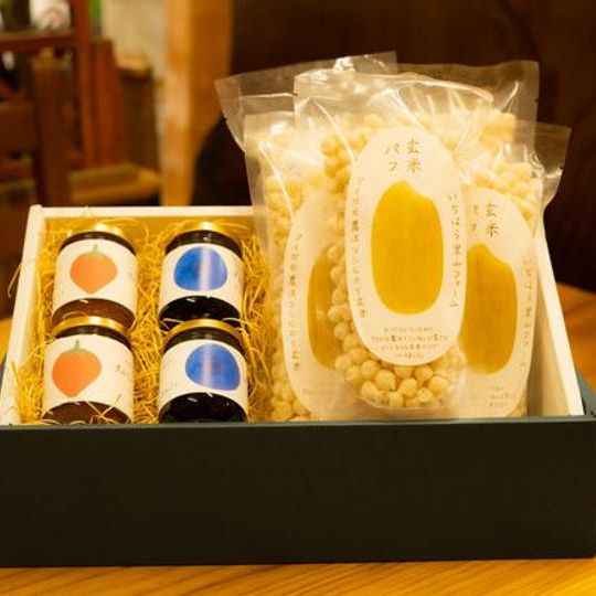 ジャム詰め合わせ＋玄米パフセット