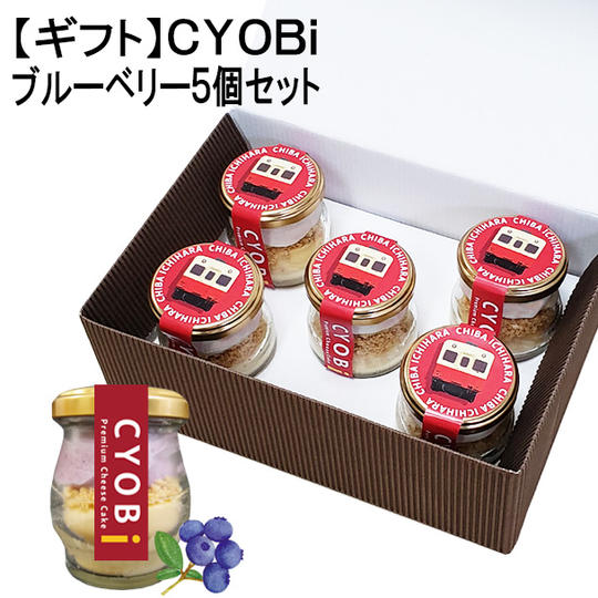 【ギフト】CYOBiブルーベリー５個セット