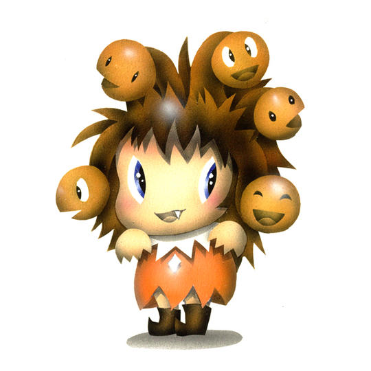 5．オトギ島民キャラクター「メデューサ」