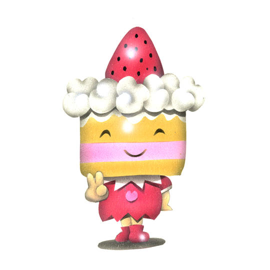 7．オトギ島民キャラクター「ケーキちゃん」