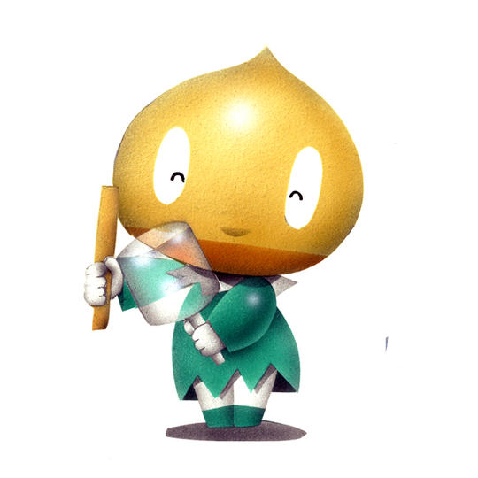 9．オトギ島民キャラクター「クリボー」