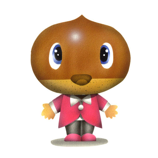 10．オトギ島民キャラクター「クリ」