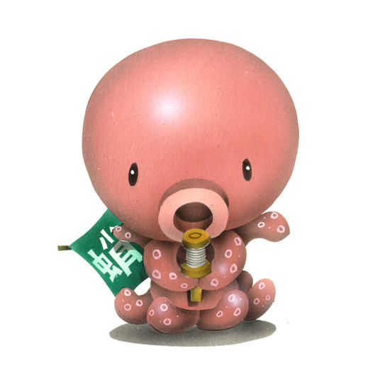 13．オトギ島民キャラクター「タコ」