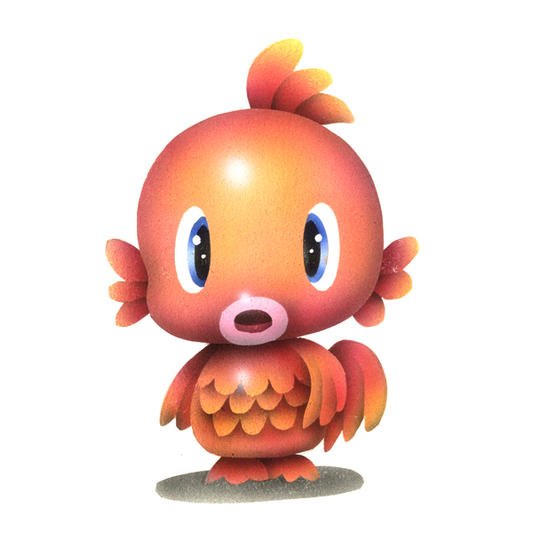 19．オトギ島民キャラクター「金魚ちゃん」